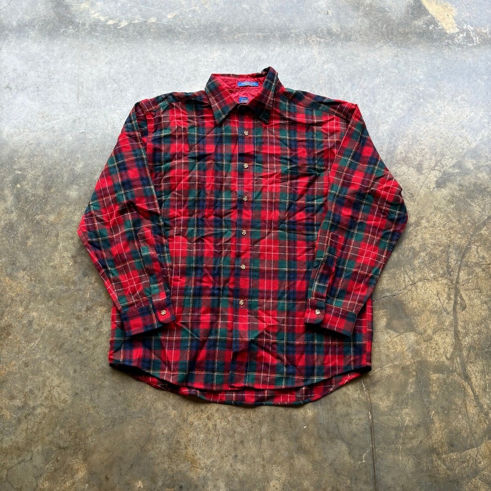 Vintage Pendleton Virgin Wool Plaid Flannel‎